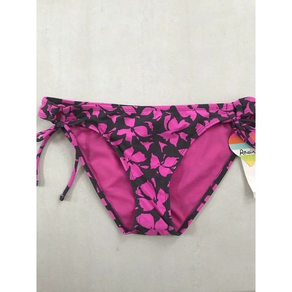Raisins Other - Raisins Multicolor Side Tie Floral Bikini Bottom